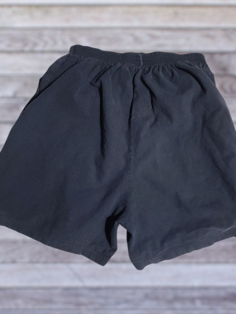 🖤Vintage 90s Cotton Ginny Sugar Bags Black High Waisted Sailor Shorts Canvas M - Picture 5 of 8